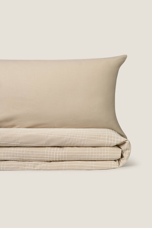 Textura Strukturierter H&uuml;lle Braun