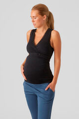 Womensecret Lace maternity nursing top  fekete