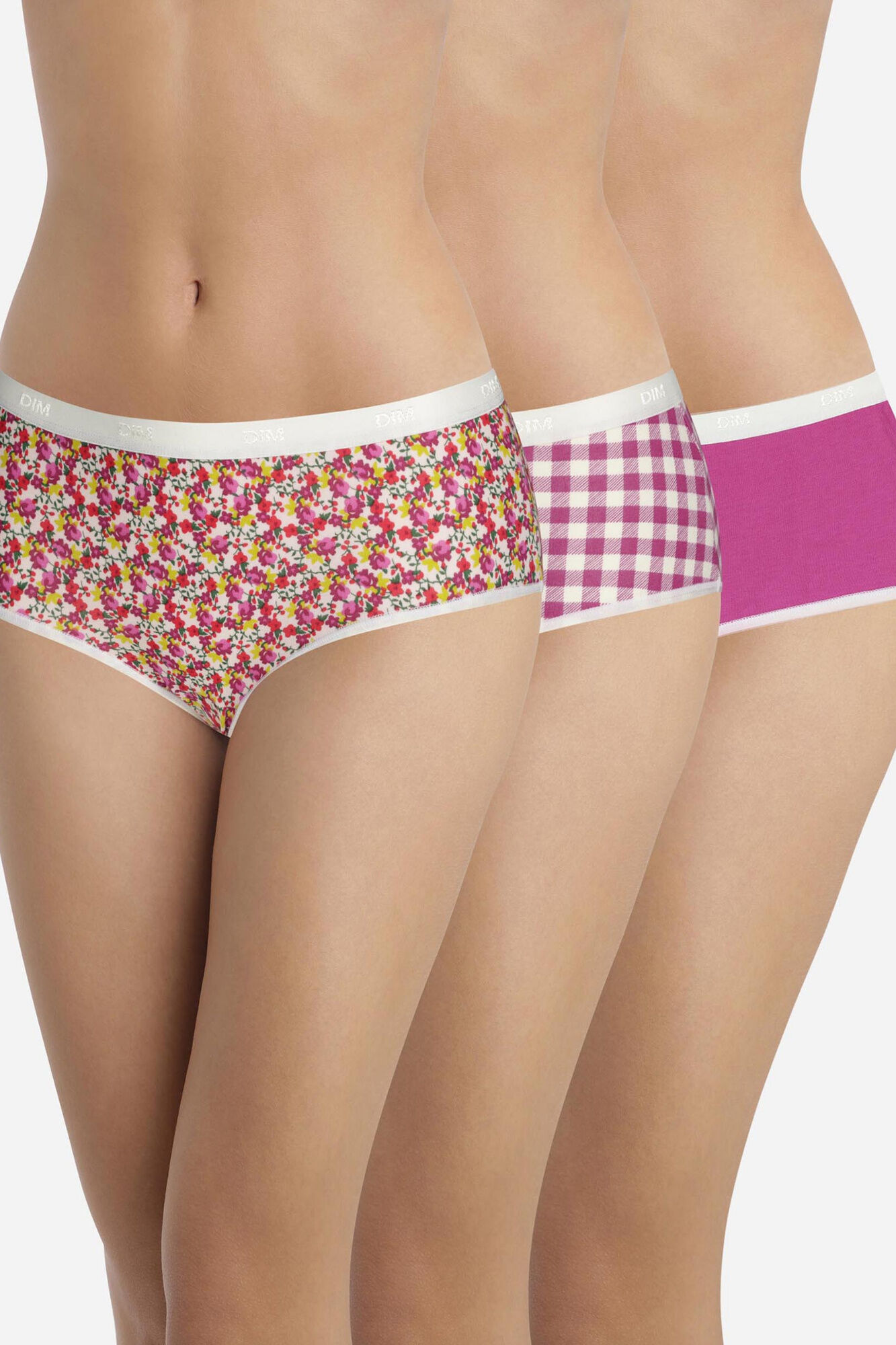 DIM Pack 3 culottes estampados