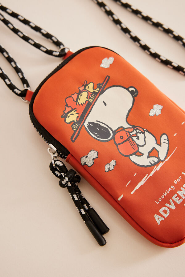 Womensecret Orange Snoopy mobile phone case red