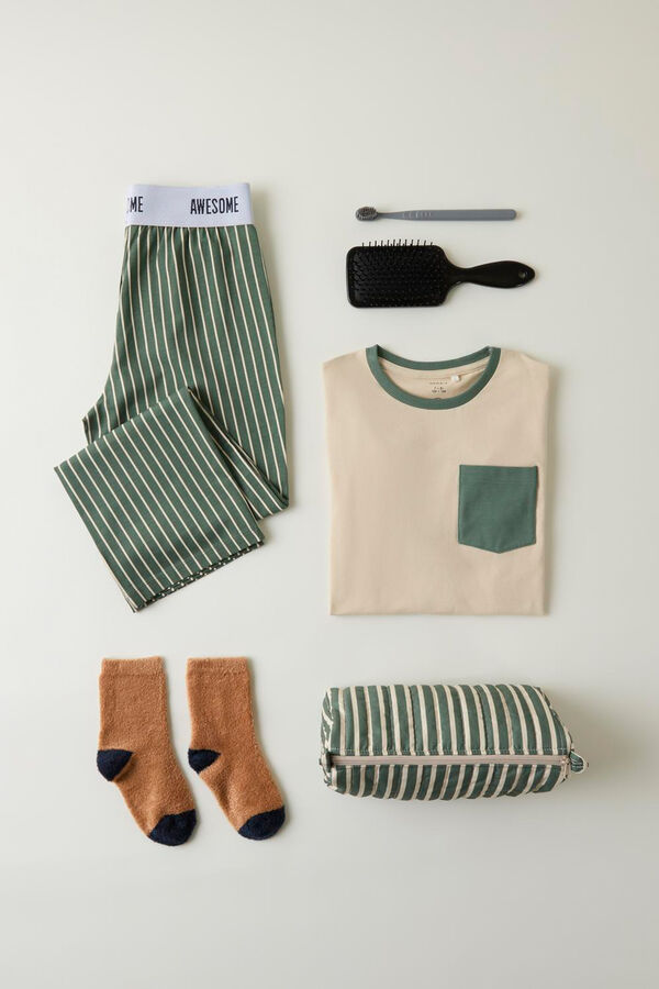 Name it Pijama manga larga ni&ntilde;o verde