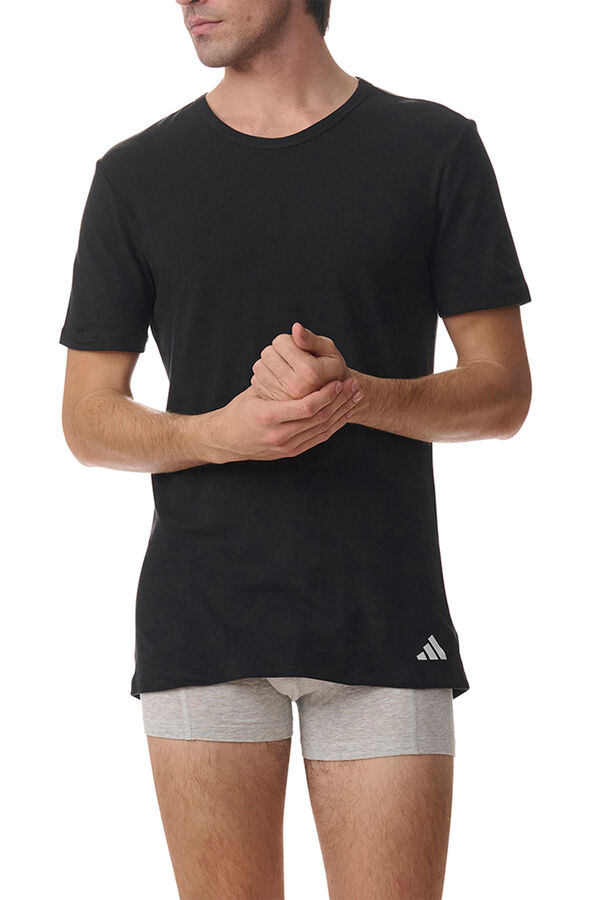 Adidas Pack of 2 T-shirts black