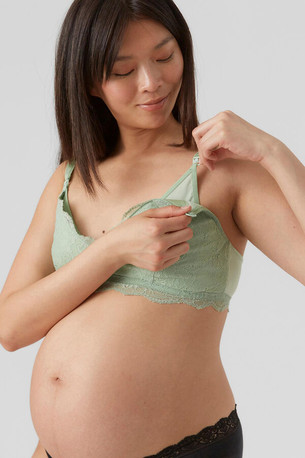 Womensecret Pack 2 maternity lace bras fekete
