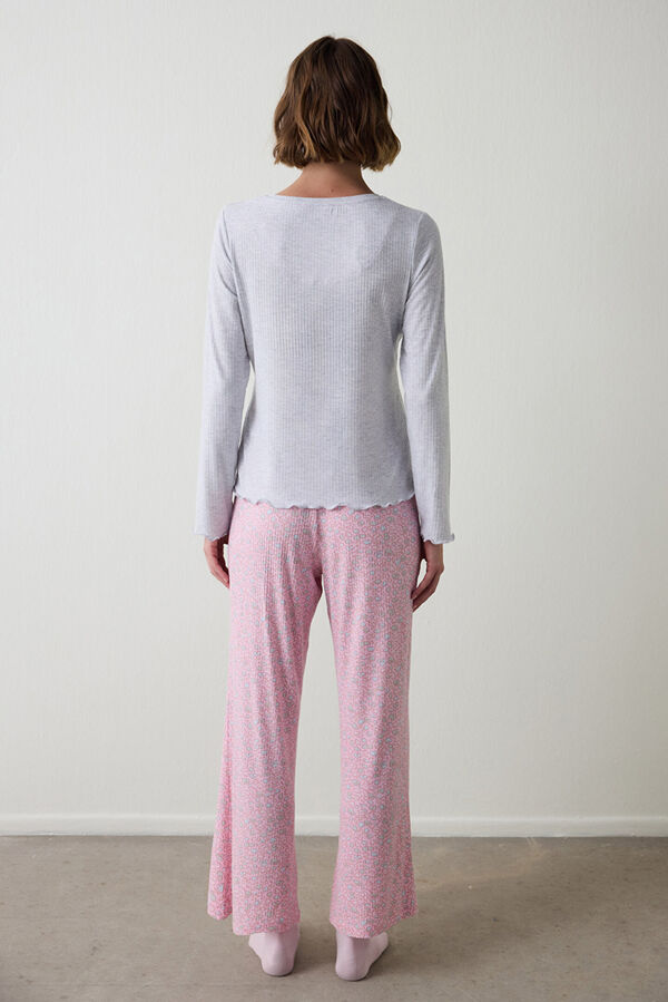 Penti Cal&ccedil;as Floral Hoje N&atilde;o rosa