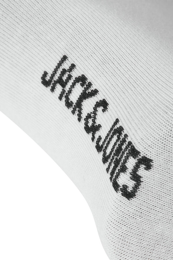 Jack & Jones Pack of 7 basic short socks white