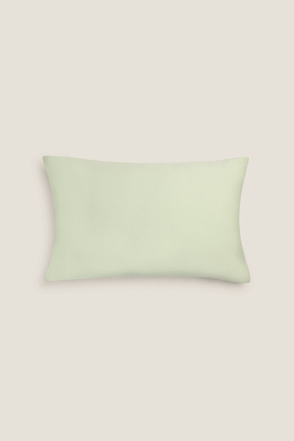 Womensecret Set de 2 fundas de almohada punto algodón verde