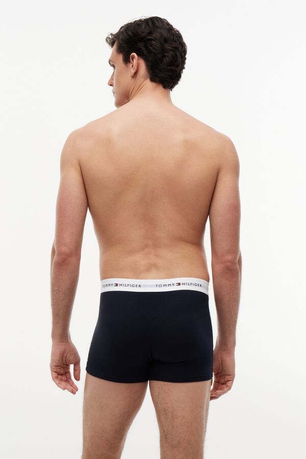 Tommy Underwear Pack de 3 trunks para hombre estampado