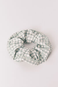 Women'secret Scrunchie maxi vichy vert
