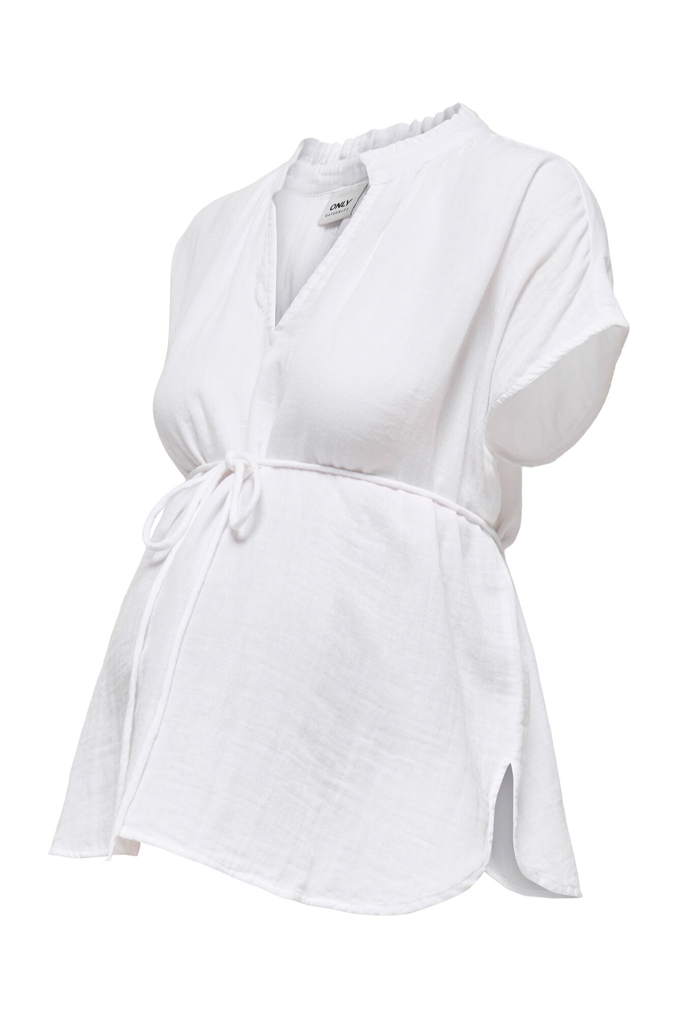 Only Maternity Blusa maternity con cintur&oacute;n