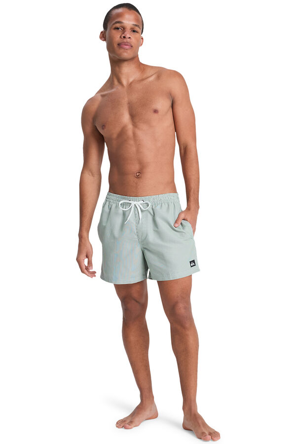 Quiksilver Striped waterproof swimwear green