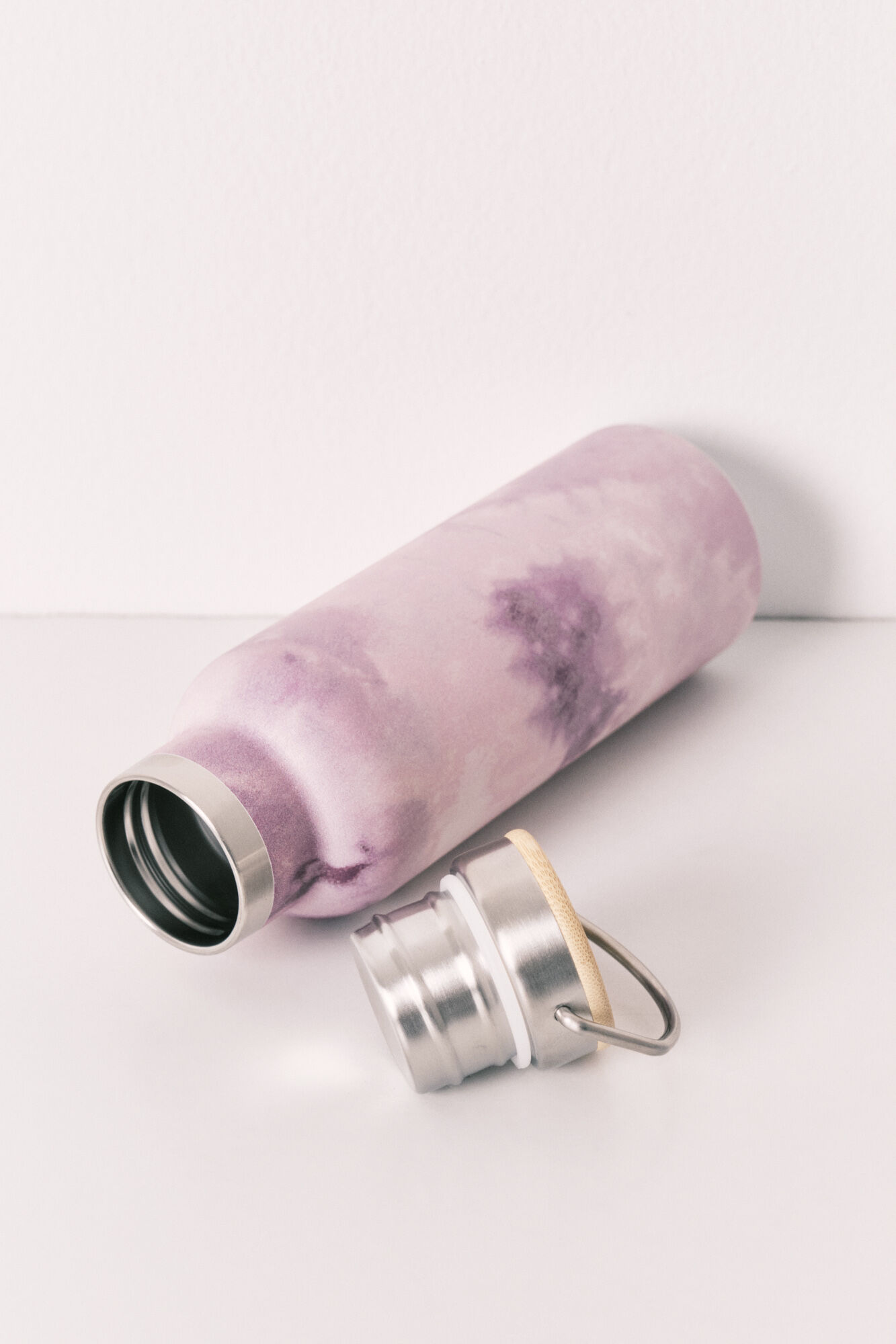 Women'secret Pink stainless steel printed bottle