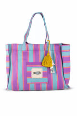 Kbas Recycled plastic shopping bag pink