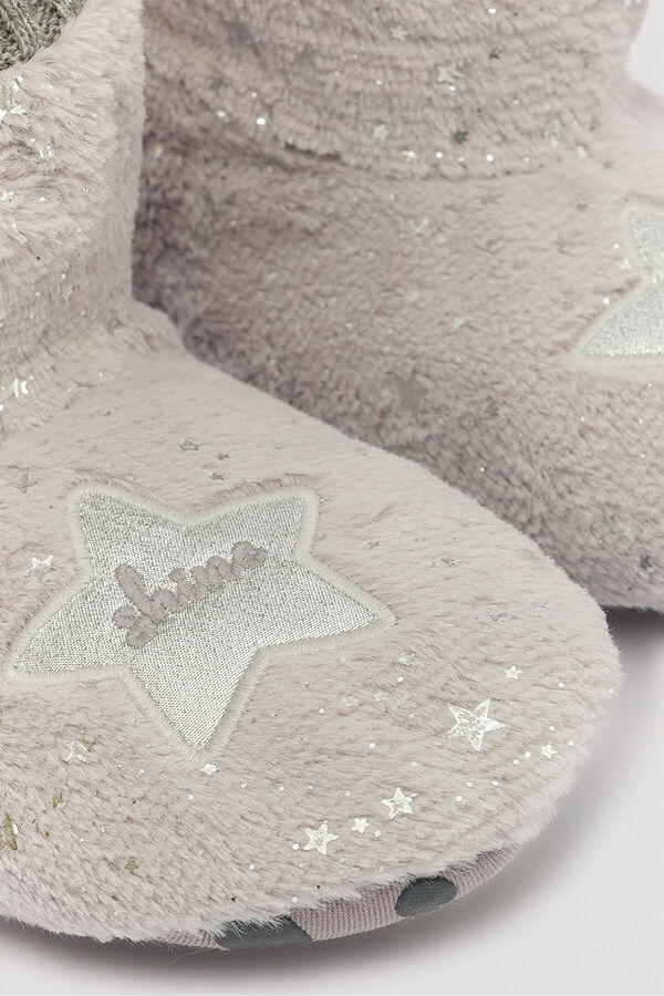 Penti Zapatillas casa con calcetin  grey