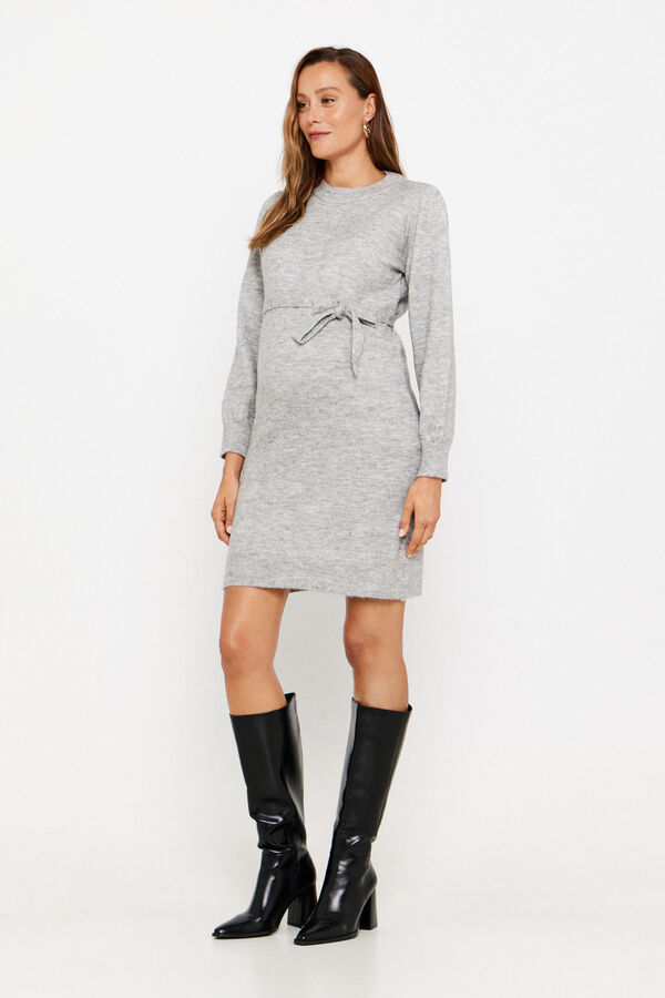 Womensecret Knit maternity dress gris