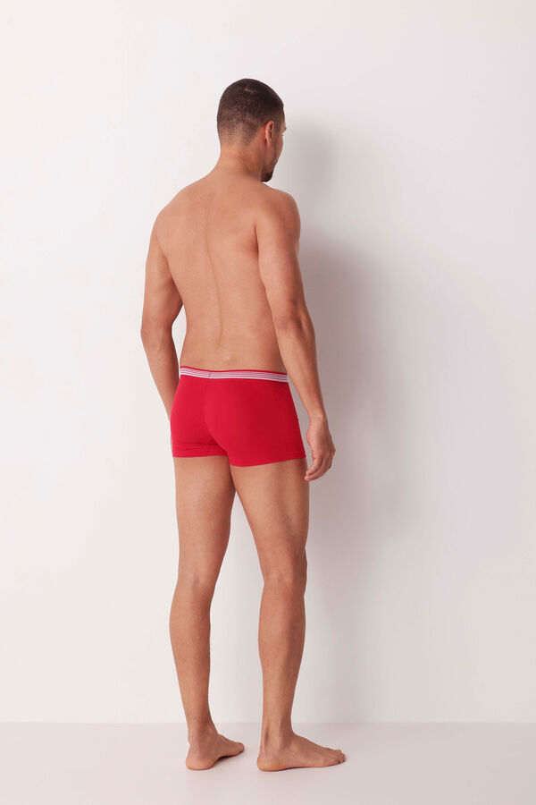 Cotonella Calzoncillos tipo b&oacute;xer rojos  rojo