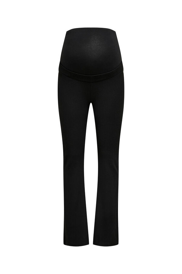 Womensecret Maternity flared trousers Crna