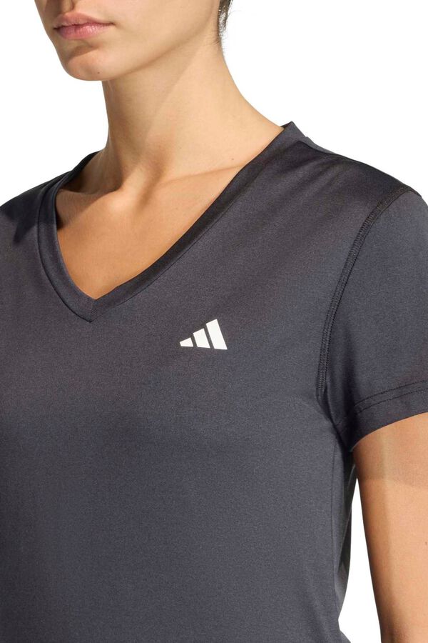 Adidas Camiseta deportiva pico Essentials negro