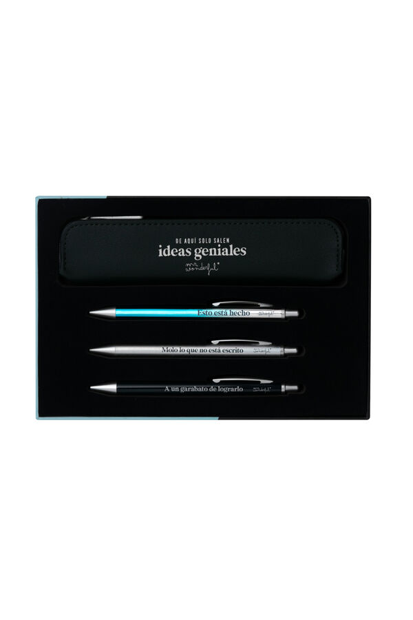 Womensecret Writing set - Only great ideas made here Crna