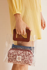 Womensecret Pakiranje od 3 komada toaletnih torbica s batik uzorkom S uzorkom