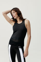 Born Living Yoga Sport-T-Shirt Kiava Schwarz