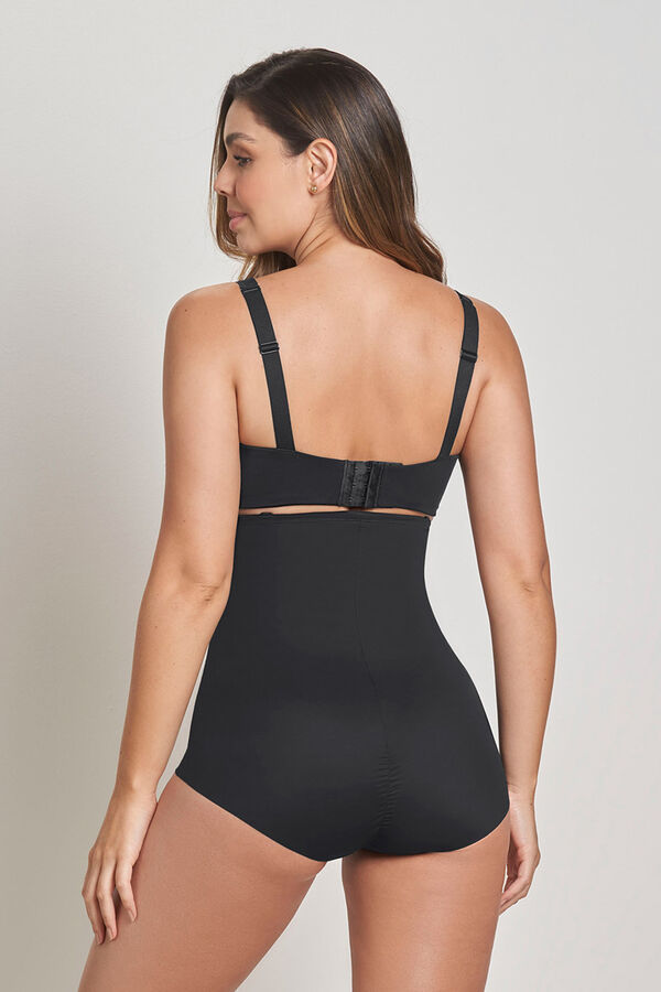 Leonisa Braga faja de tiro alto con control moderado en abdomen y espalda&nbsp; negro