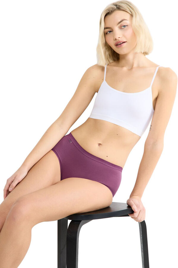 Sloggi Pack de 3 bragas midi rosa