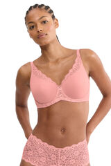 Triumph Sujetador reductor con aros rosa