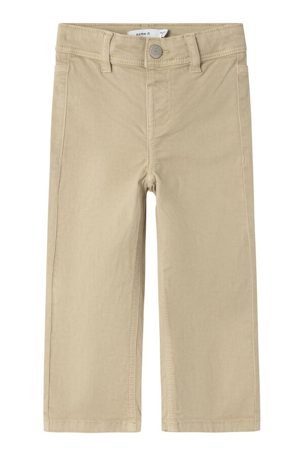 Name it Wide leg pants for girls Nude