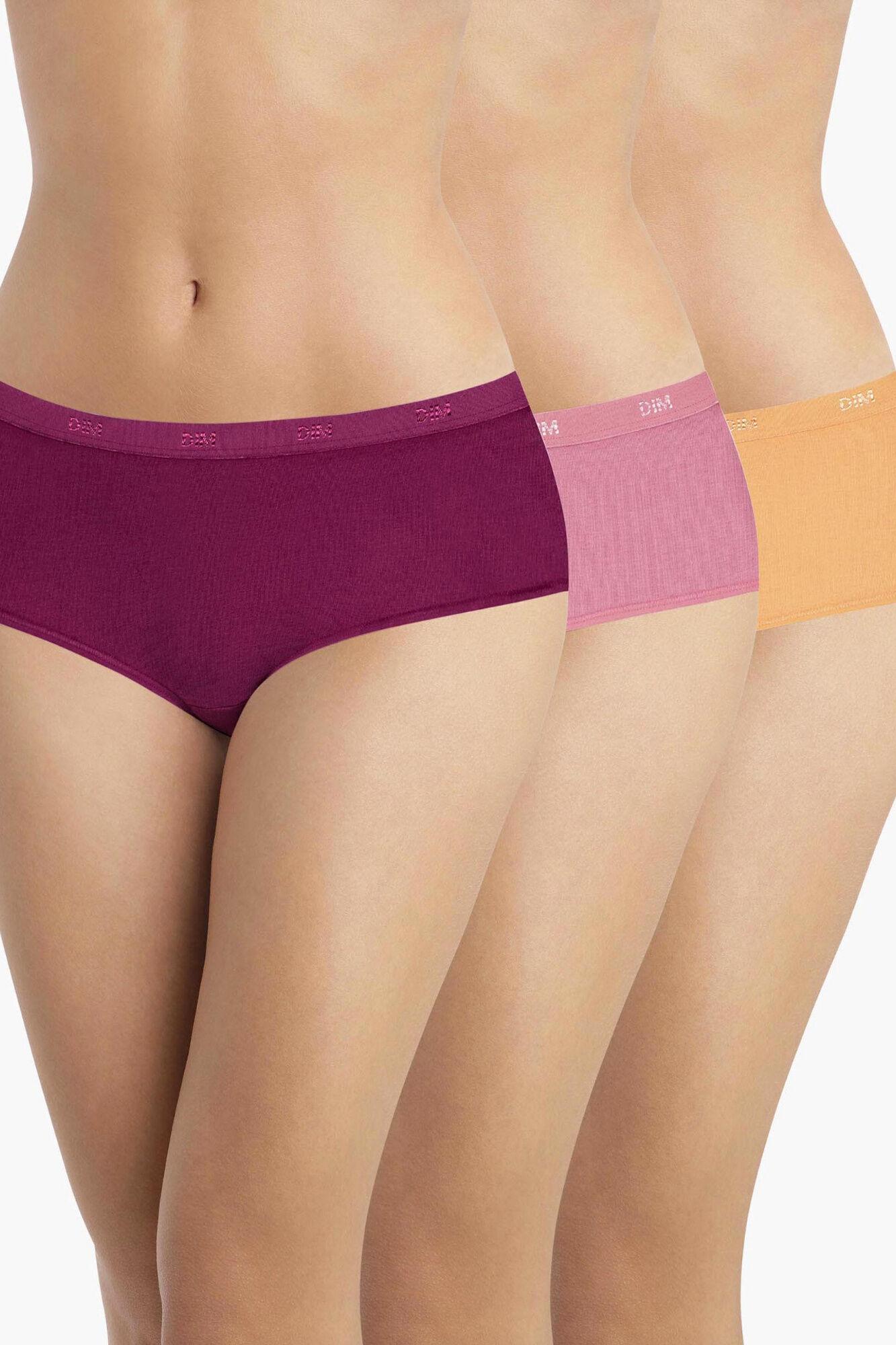 DIM Pack de 3 culottes en varios colores