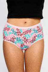 Modibodi Braga Menstrual Alta Bambú Flujo Abundante Ivy rosa