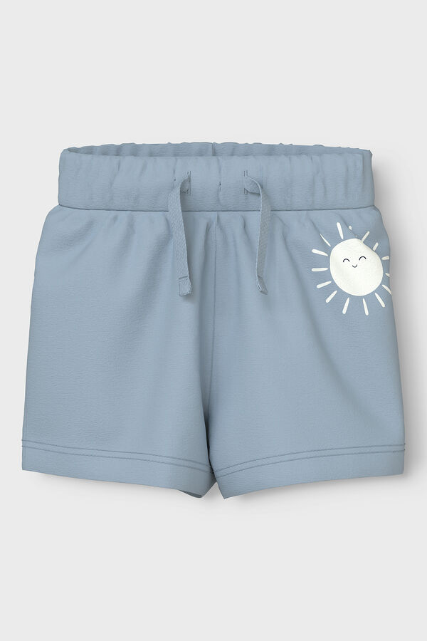 Name it Shorts para beb&ecirc; menino azul
