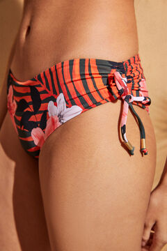 Womensecret Floral print bikini boxers green