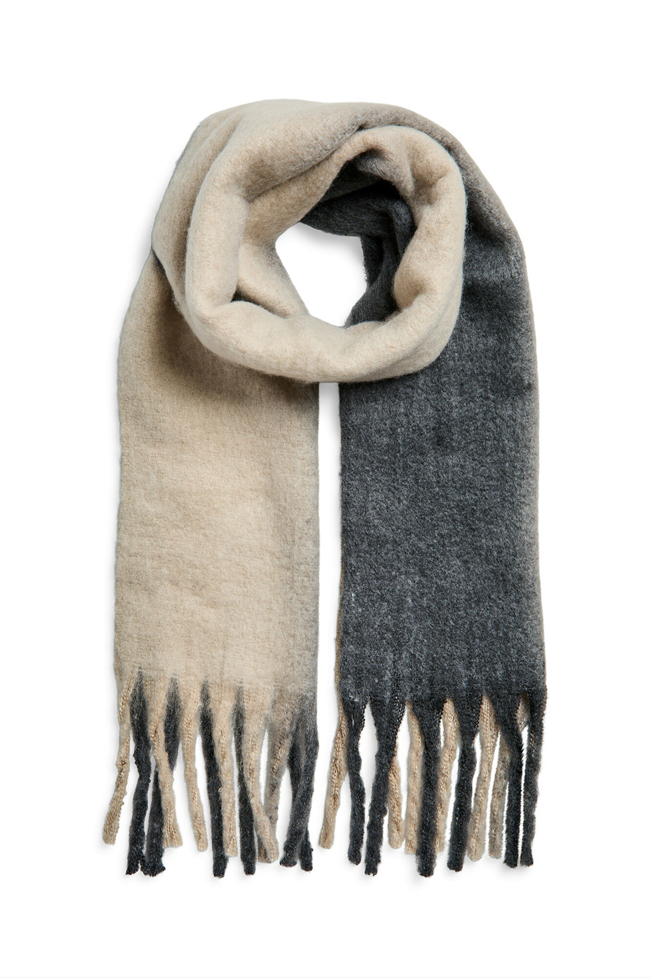 Pieces Bufanda Larga Colores Flecos