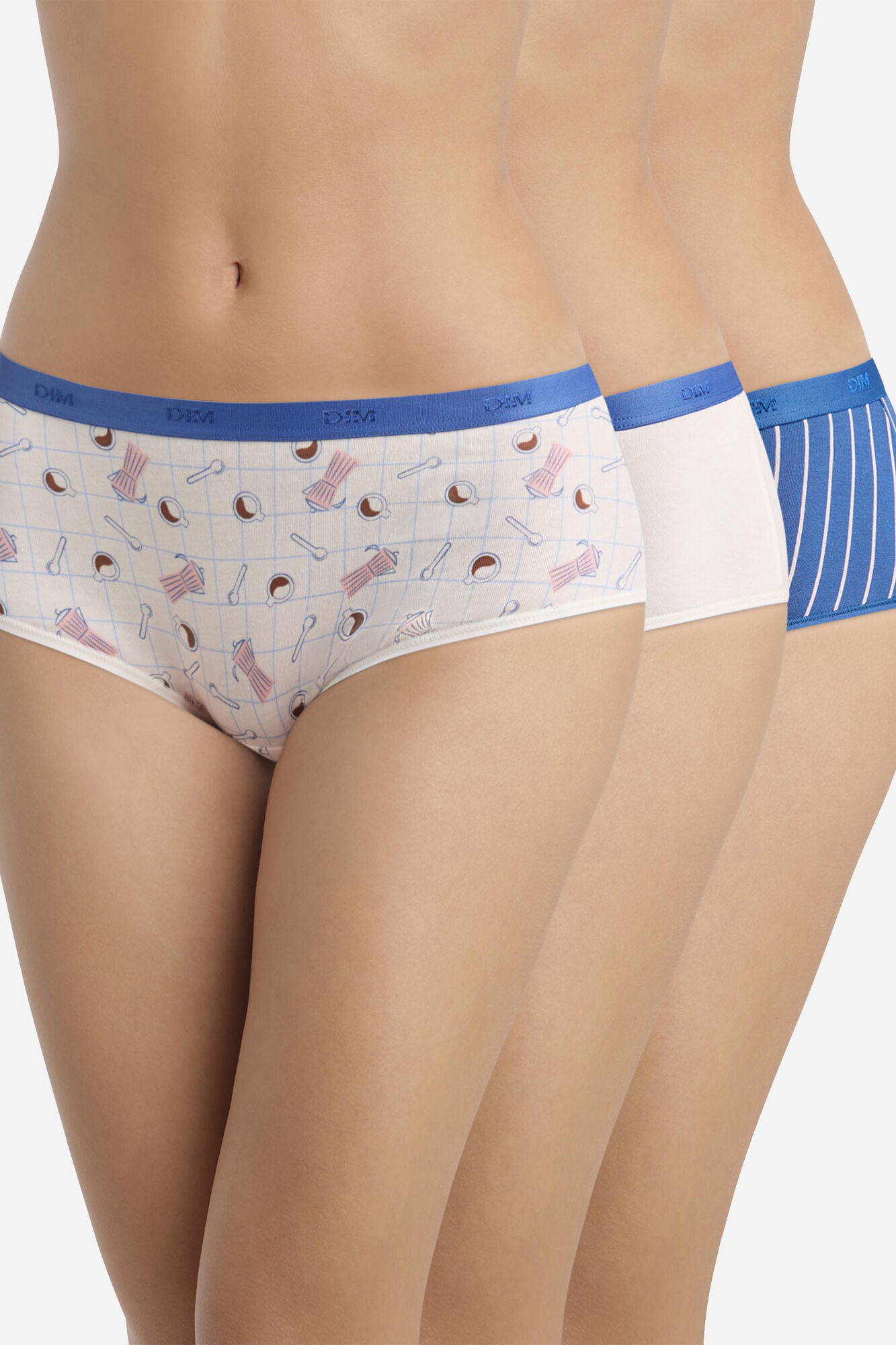 DIM Pack de 3 b&oacute;xers DIM Pockets Coton