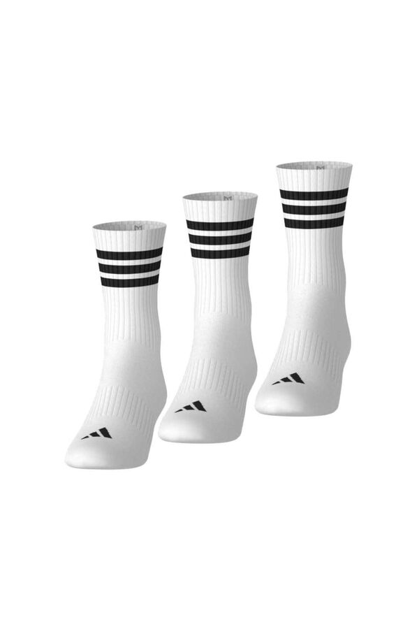 Adidas Pack of 3 sports 3-stripe socks white
