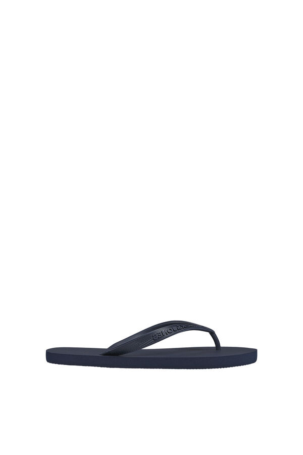 Jack & Jones Logo flip-flop style sandal blue