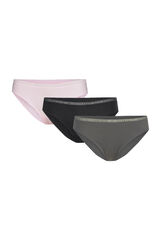 Womensecret 3-pack coloured panties Print