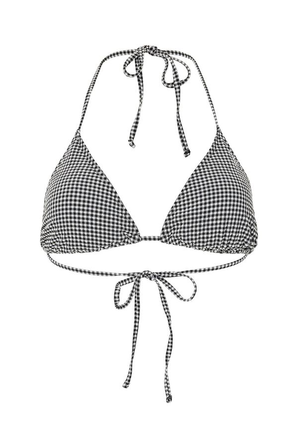 Pieces Bikini-Top mit d&uuml;nnen Tr&auml;gern Gr&uuml;n
