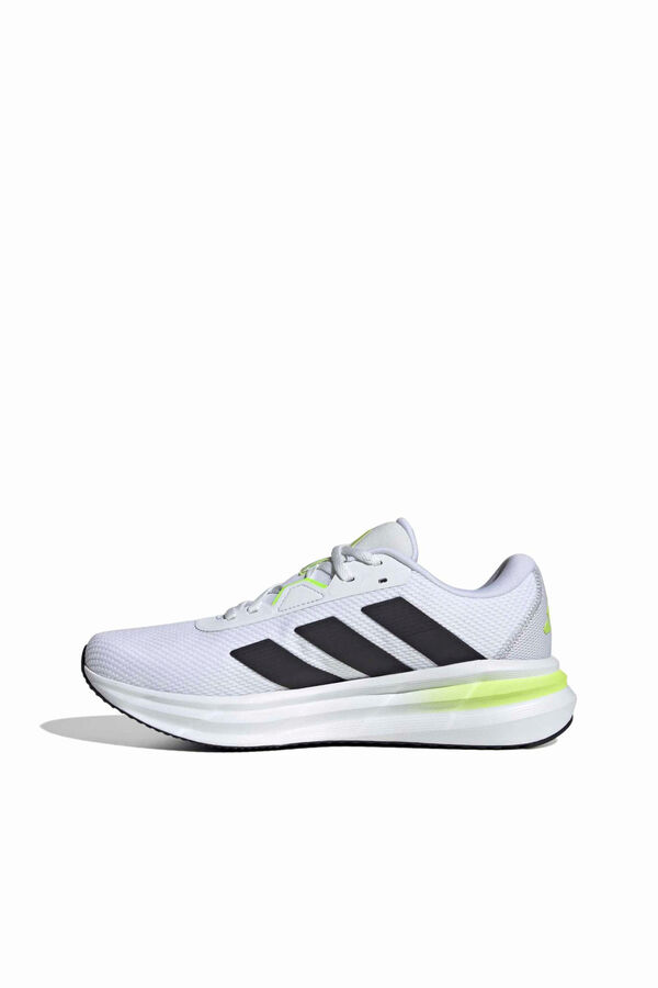 Adidas Galaxy 7 3-stripe running trainers white