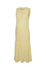 Mamalicious Maternity midi dress nude