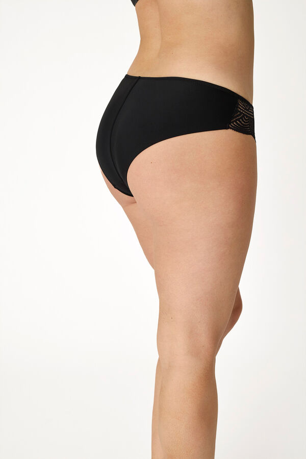 Promise Culotte classique en dentelle noire noir