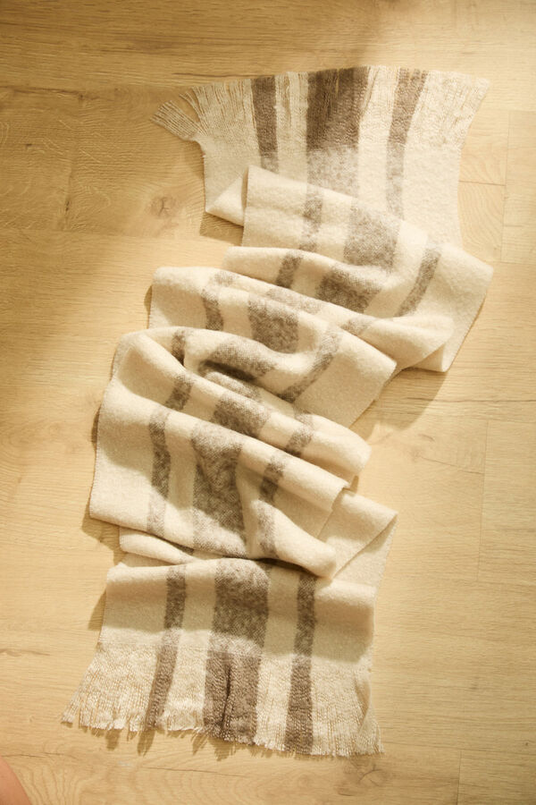 Calma House Cachecol riscas Sorento estampado