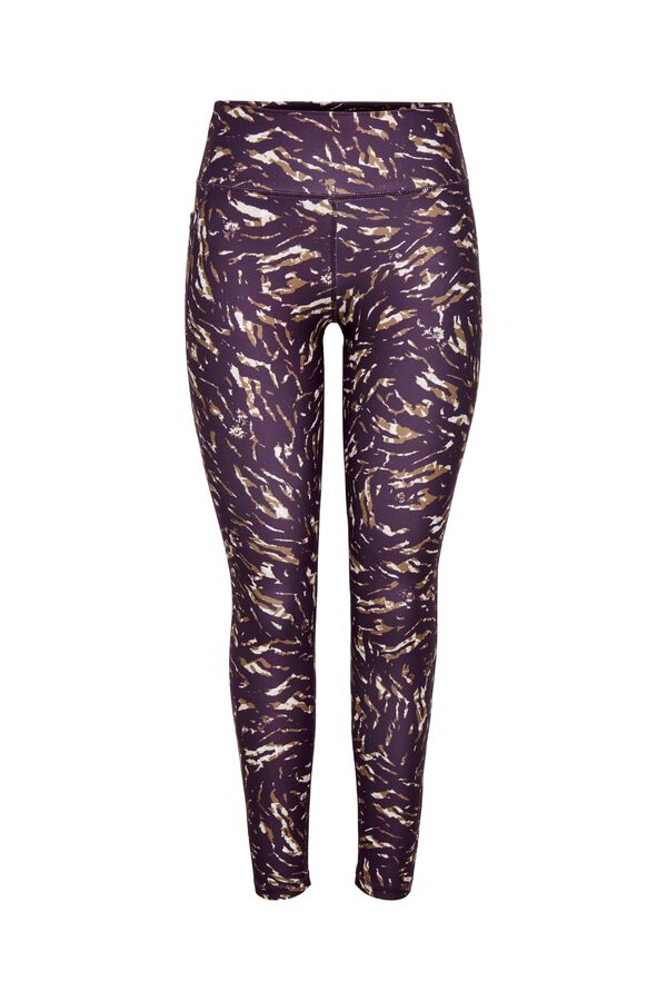 Only Play Printed B-Dry leggings with side pocket pink