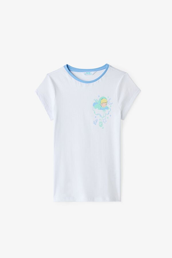 Penti Pack 2 pijamas infantiles rayas espaciales azul
