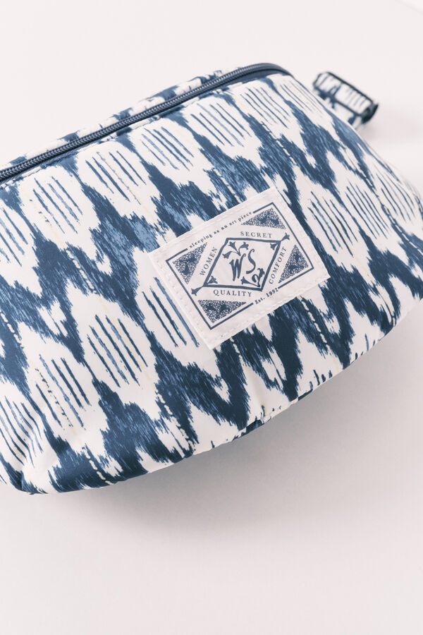 Women'secret Sac banane grand imprim&eacute; boho bleu