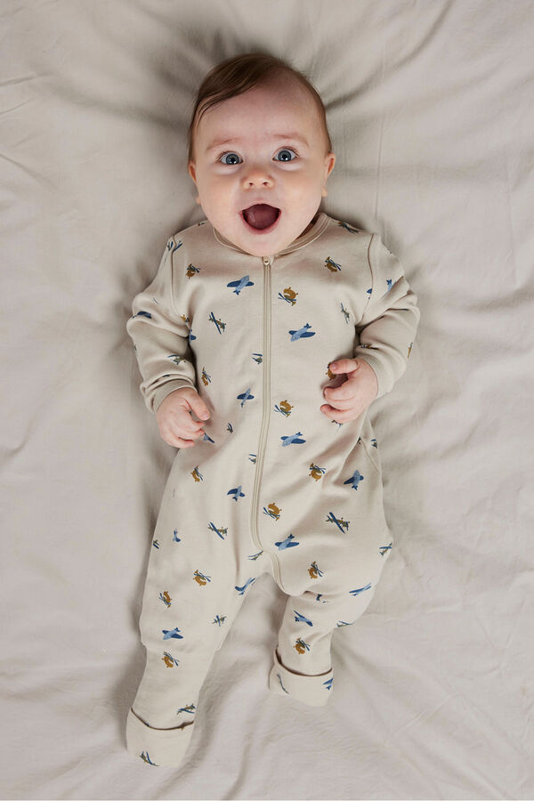 Name it Baby pajama set brown
