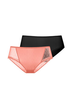 Womensecret 2 pack Hipster Classic panty  Rot