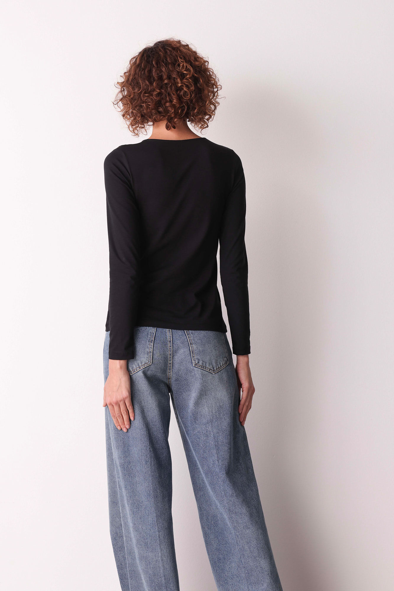 Cotonella Camiseta Manga Larga Cuello Redondo