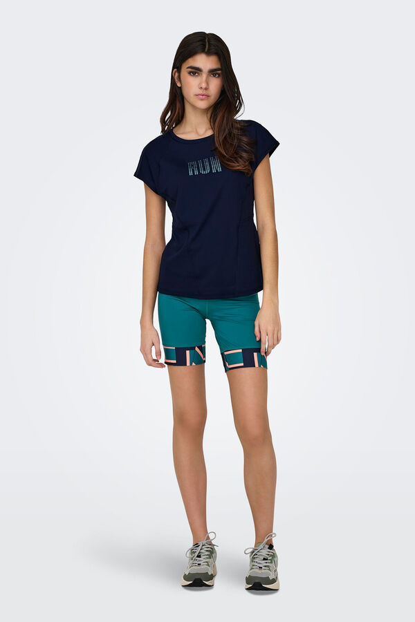 Womensecret Short-sleeved running T-shirt Plava