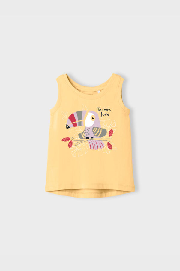 Womensecret Ärmelloses Shirt Mini Mädchen mit Print